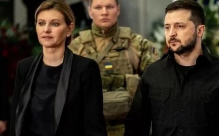 'Nem a guerra tira meu marido de mim', diz primeira-dama da Ucrânia