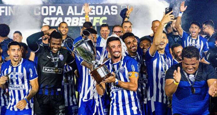 CSA conquista título inédito da Copa Alagoas 