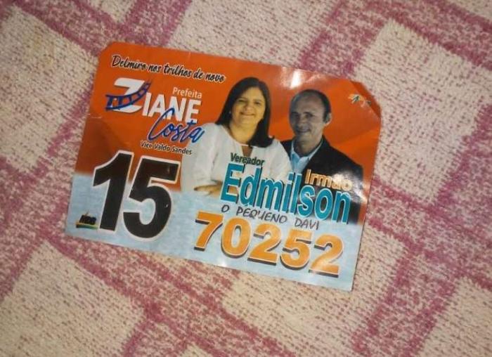 Candidato faz campanha com número errado e não recebe nenhum voto em Alagoas