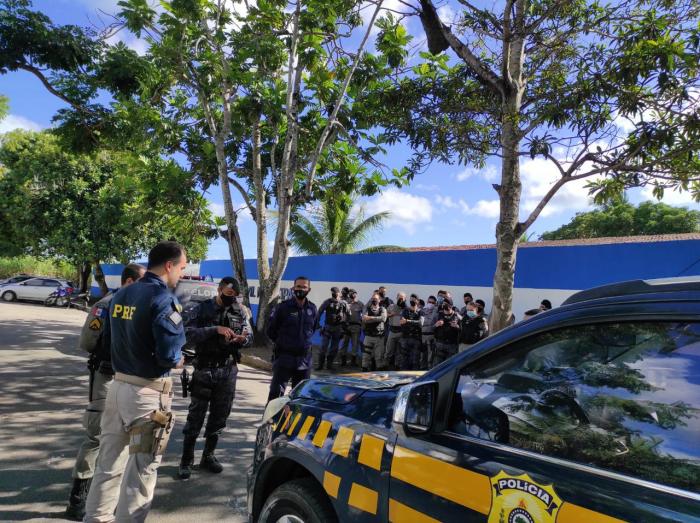 Guardas Municipais de São Miguel dos Campos participam de capacitação ministrada pela PRF