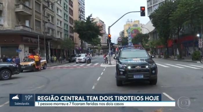 Tiroteio  deixa um morto e três feridos em São Paulo