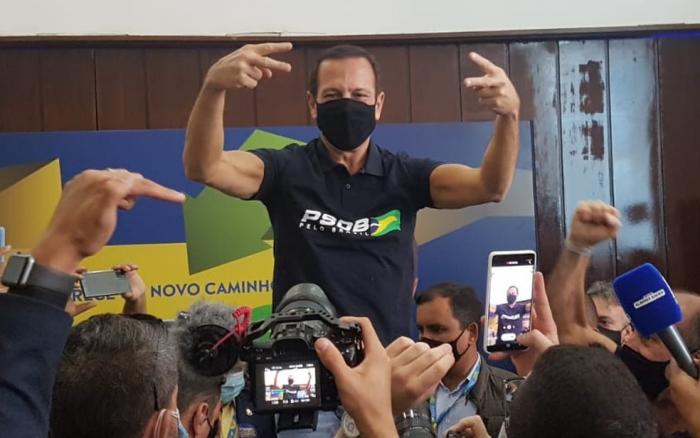 Governador de São Paulo, Doria vence prévias do PSDB para disputar Presidência em 2022