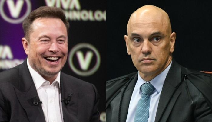  Elon Musk critica interferência de Alexandre de Moraes nas eleições brasileiras